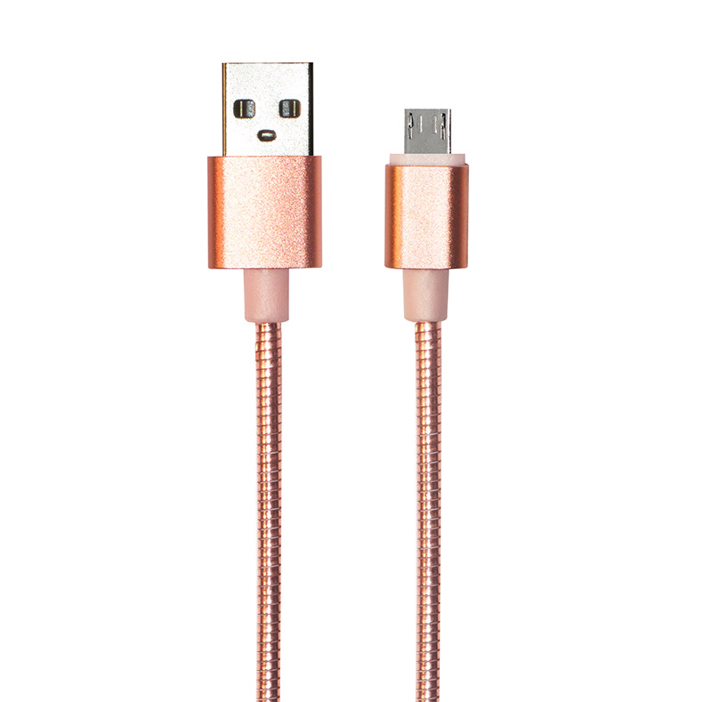 Micro to USB Cable with Metallic Cable WPL038M