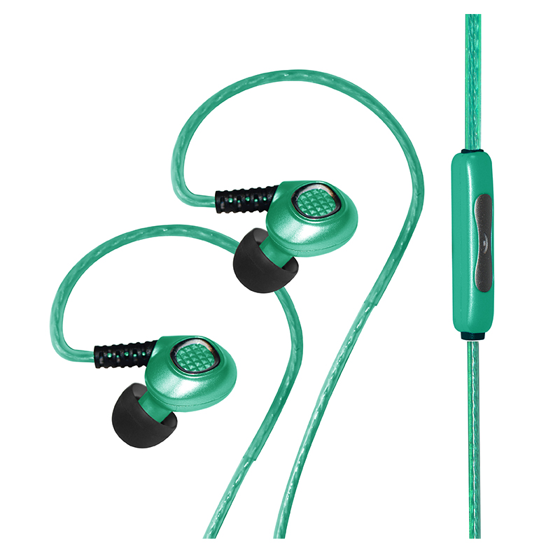 EL Glowing Light Sports Earphone with MIC EP003TZ