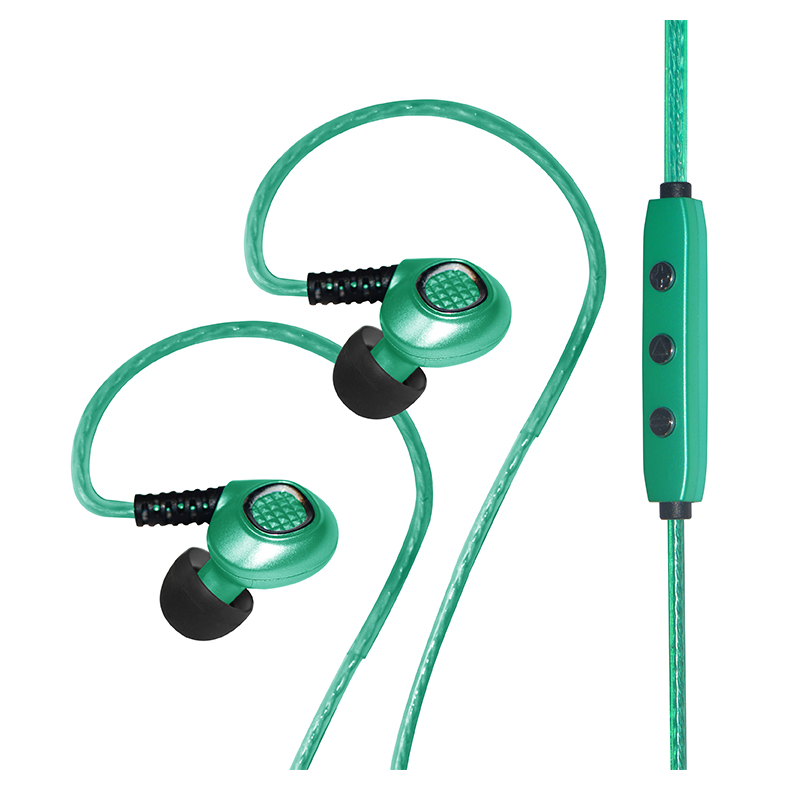 EL Glowing Light Sports Earphone with MIC EP005