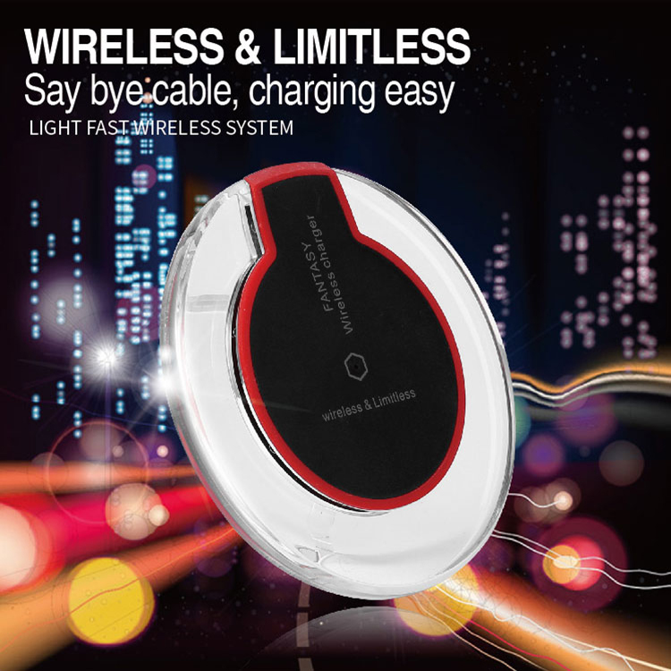 Qi fast charger wireless charging pad 10W for iPhone X/8/8plus and all Qi-Enabled Devices