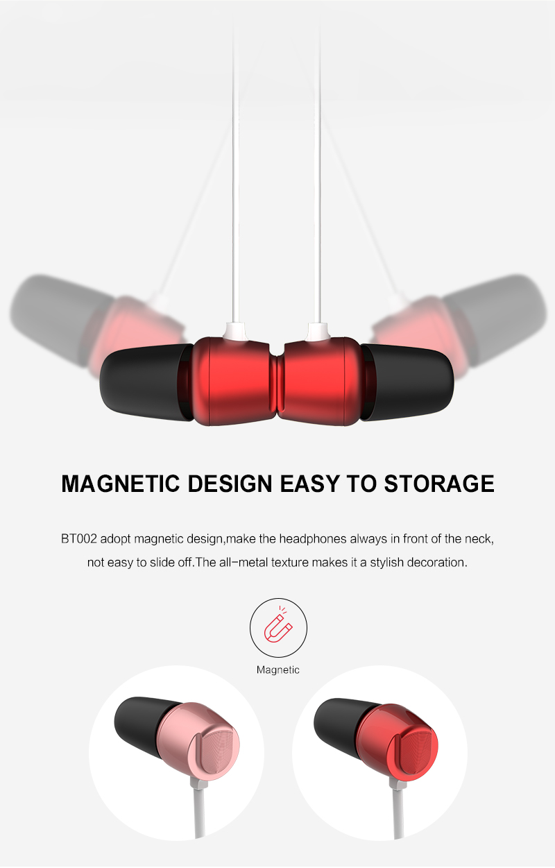 Wireless Sports Headphones Bluetooth V4.1 EDR Stereo Headset Earphones With Mic  Hands Free Calling