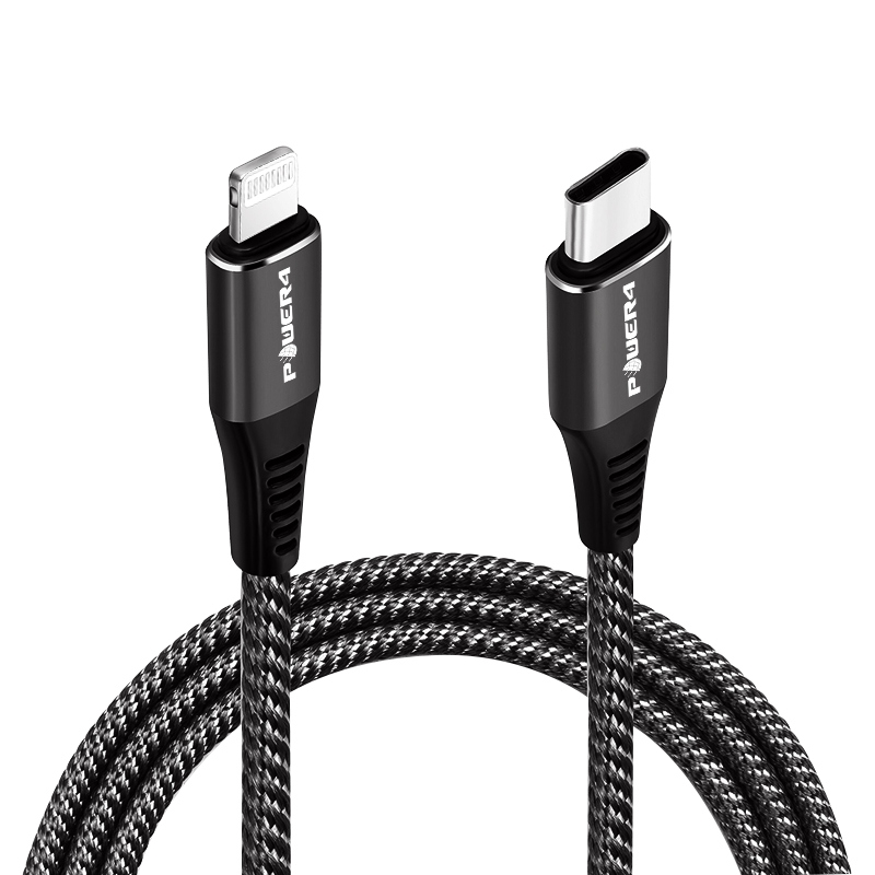 fast charging braided ipad cable mobile phone c to lightning pd cable with packaging