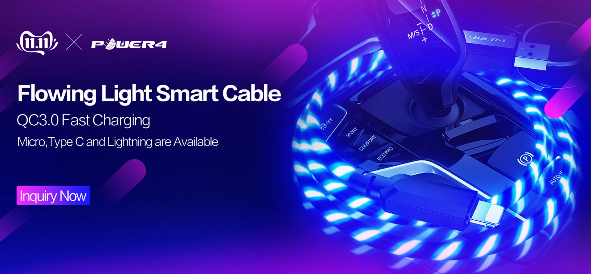 el light up usb cable