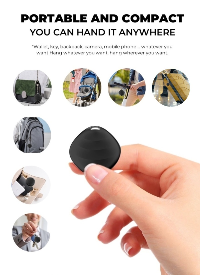 Find My Bluetooth iTag Anti-Lost Wallet Bag Location Smart Car Pet Item Key Finder Locator Wireless Tracker with App Factory custom itag mini device for apple global positioning