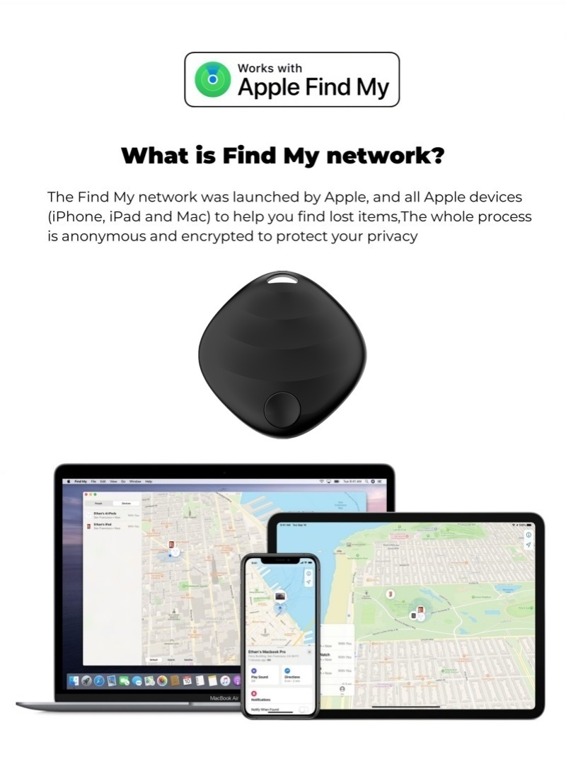 Find My Bluetooth iTag Anti-Lost Wallet Bag Location Smart Car Pet Item Key Finder Locator Wireless Tracker with App Factory custom itag mini device for apple global positioning