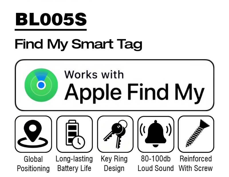  Smart MFI Certified Key Finder location tracker Pet Locator Satellite Real Time Tracking GPS Tracker for IOS 