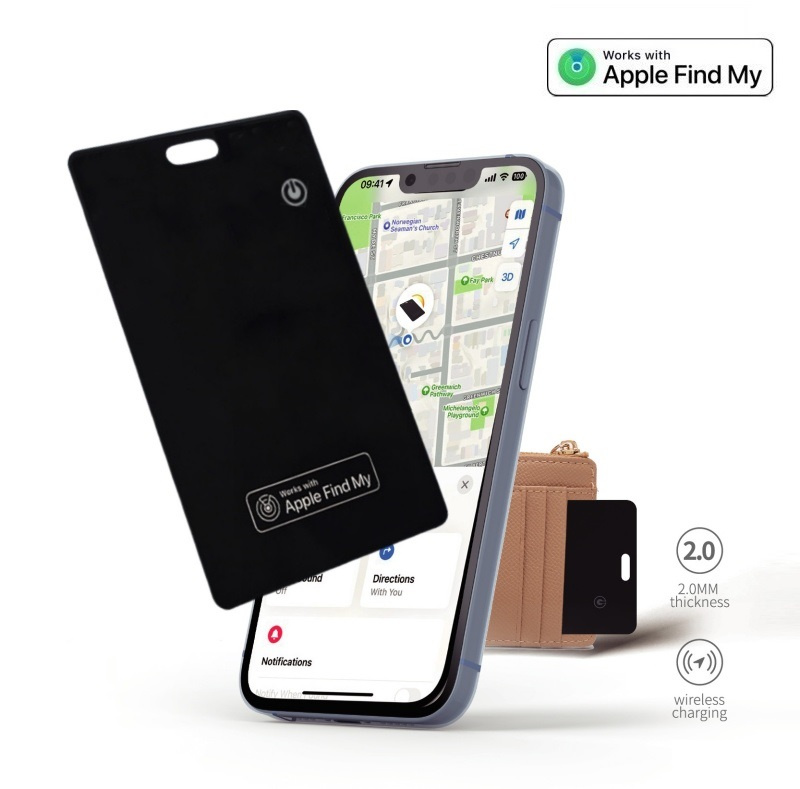 Apple MFi Certified Wallet Tracker Card