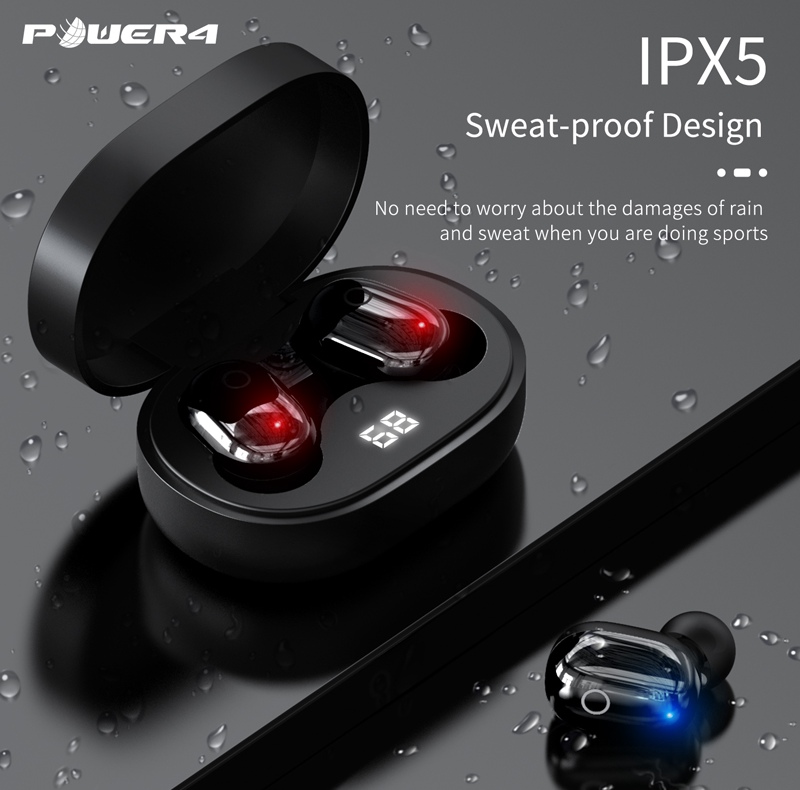 bluetooth5.0 earphone mobile accessories earbuds ipx5 waterproof wireless for samsung