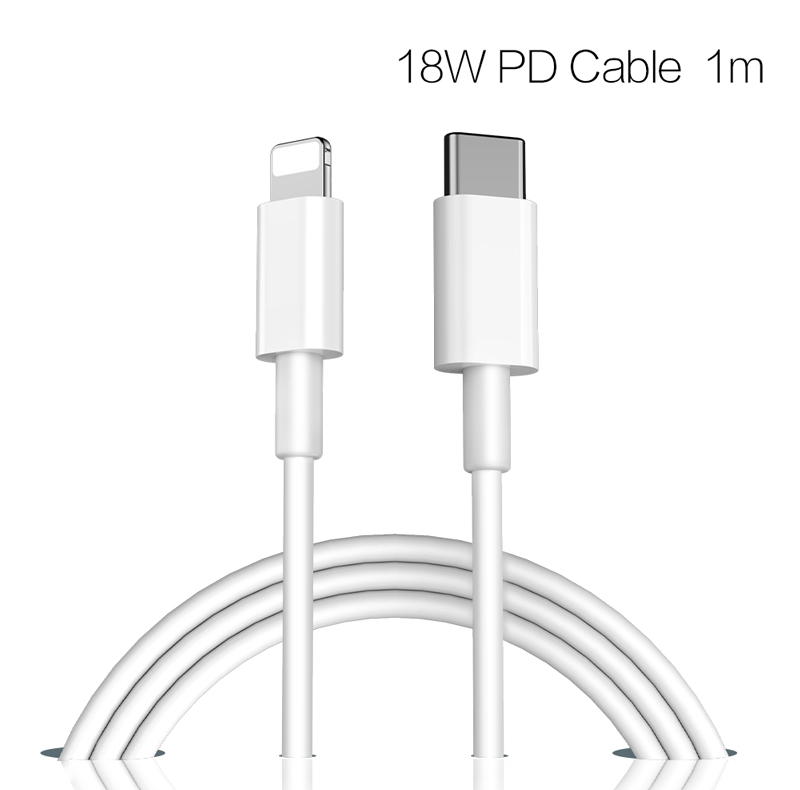 18W lightning to type-c iPhone PD fast charge cable