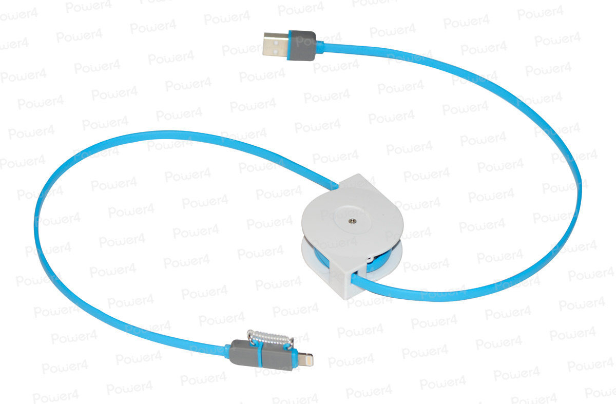 2 in 1 Lightning to Micro USB Flat Cable