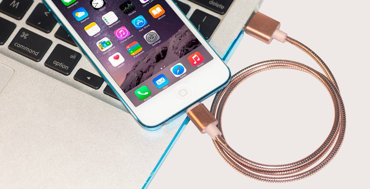  MFI 8 Pin Lightning to USB with Metallic Cable