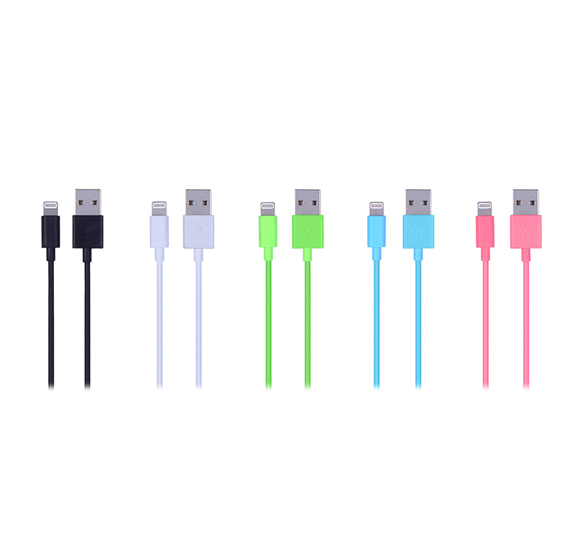  MFI 8 Pin Lightning to USB Round Cable WPL023