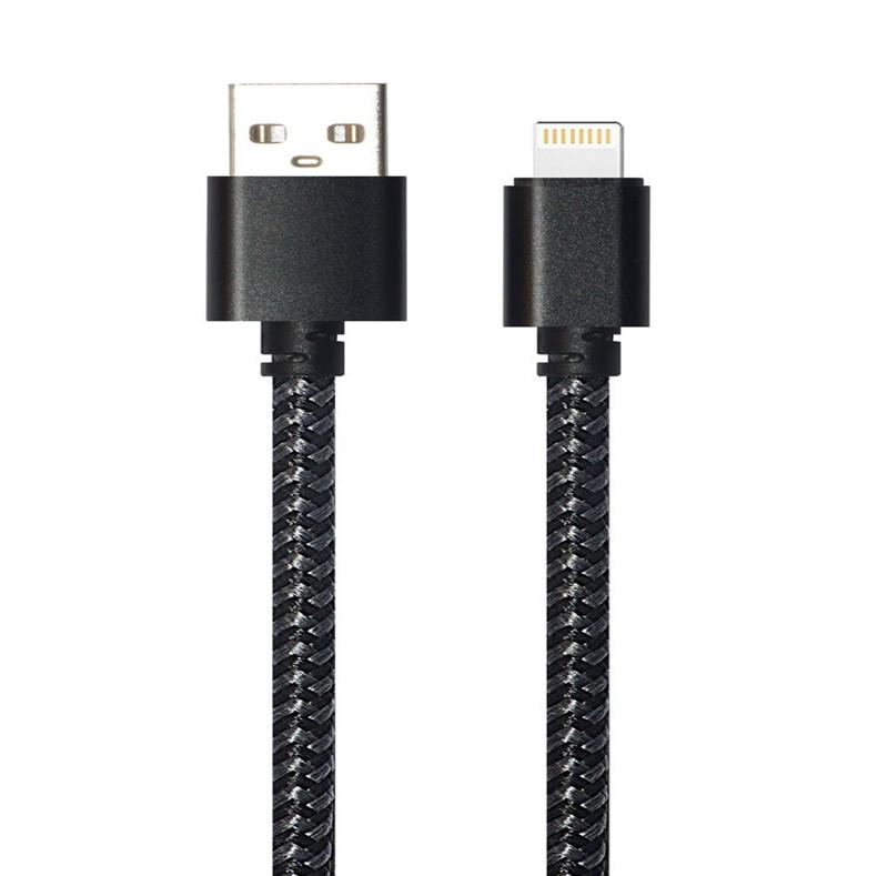 8Pin Lightning to USB MFI Cable With Metal PQT29