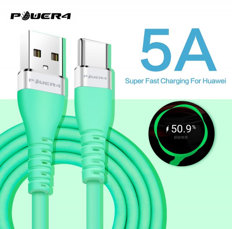 Data Cable Manufacturer Charging Cable Silicone USB Cable For Super Fast Charger